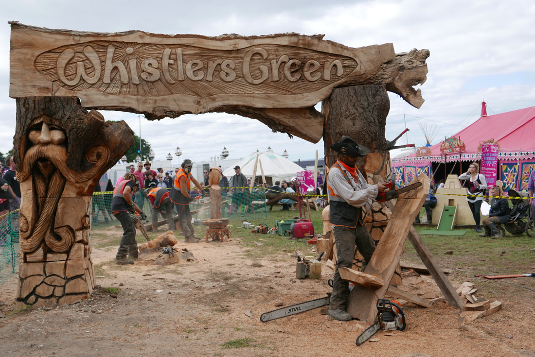 Tree Pirates Chainsaw Carving Wooden Archways Boomtown